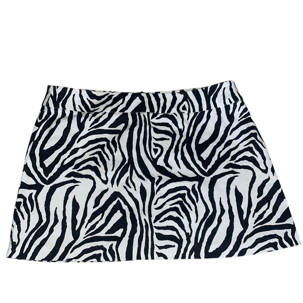Forever Zebra Animal Print - Cute short miniskirt - Size Small